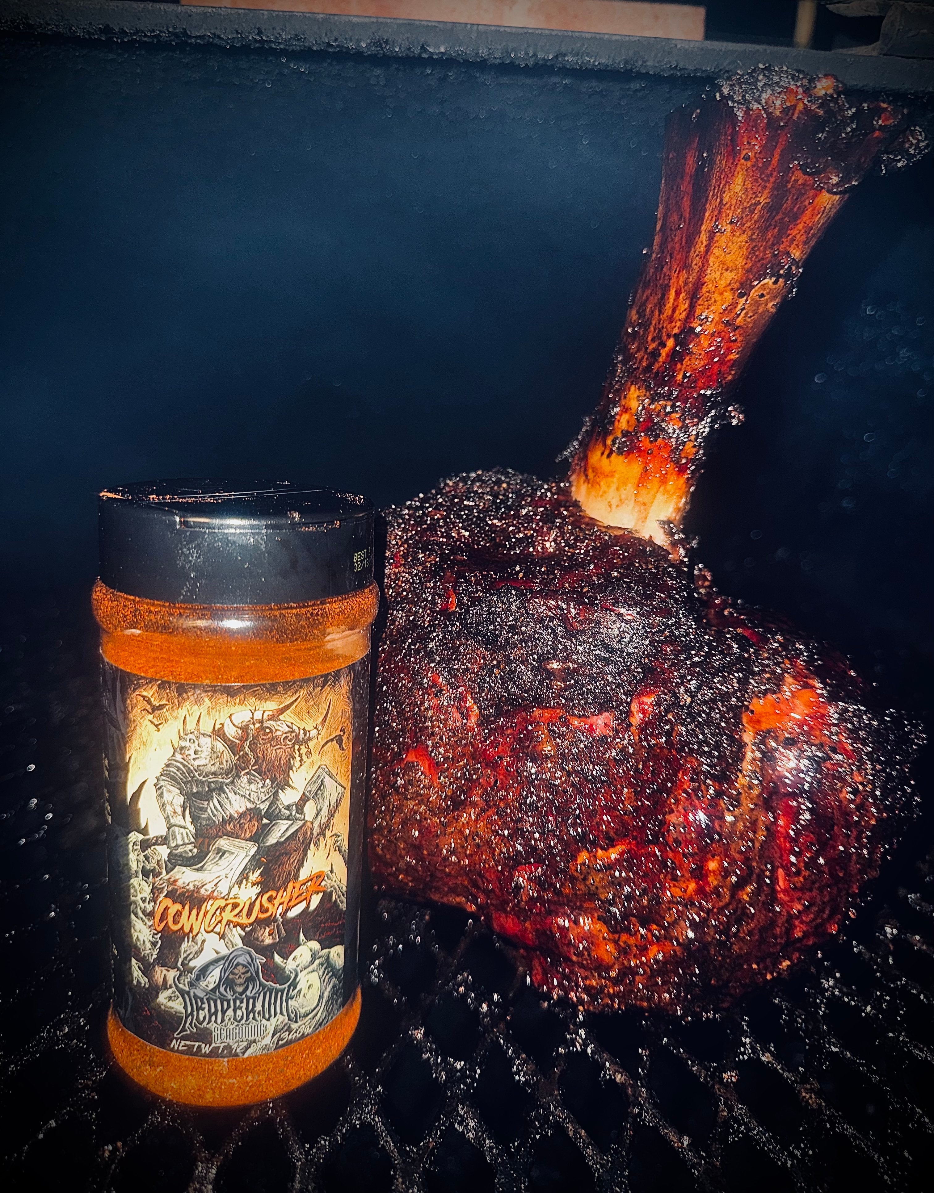 Cowcrusher- Texas BBQ Beef Rub (Brisket, Steak, Grill Seasoning)